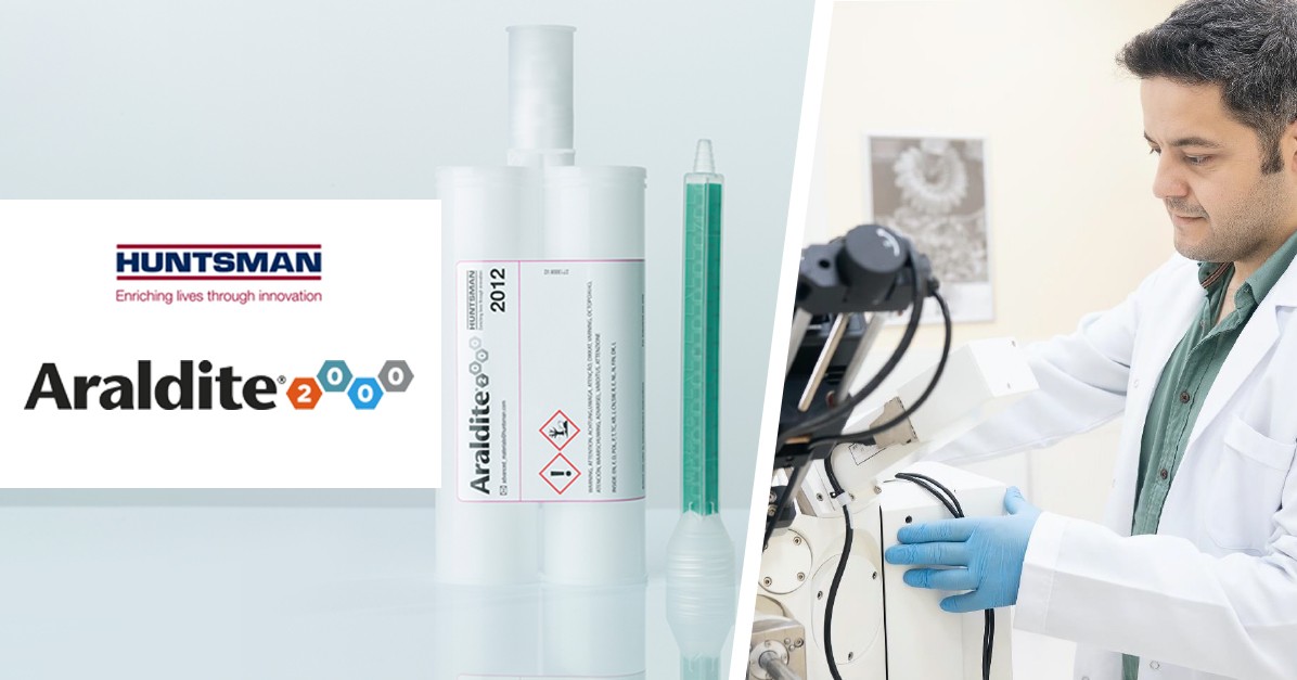 Araldite® 2012, eficientizați-vă producția cu un adeziv rezistent la radiații, cu întărire rapidă