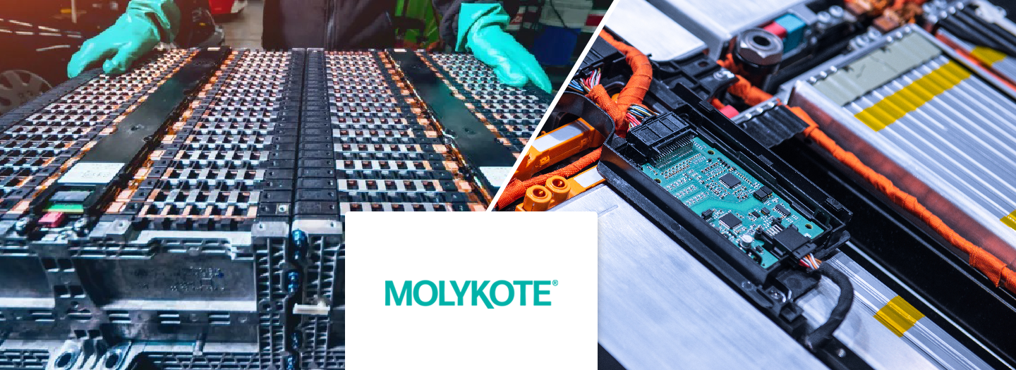 Reducerea zgomotului în pachetele de baterii pentru vehicule electrice cu ajutorul pastei MOLYKOTE® M-77